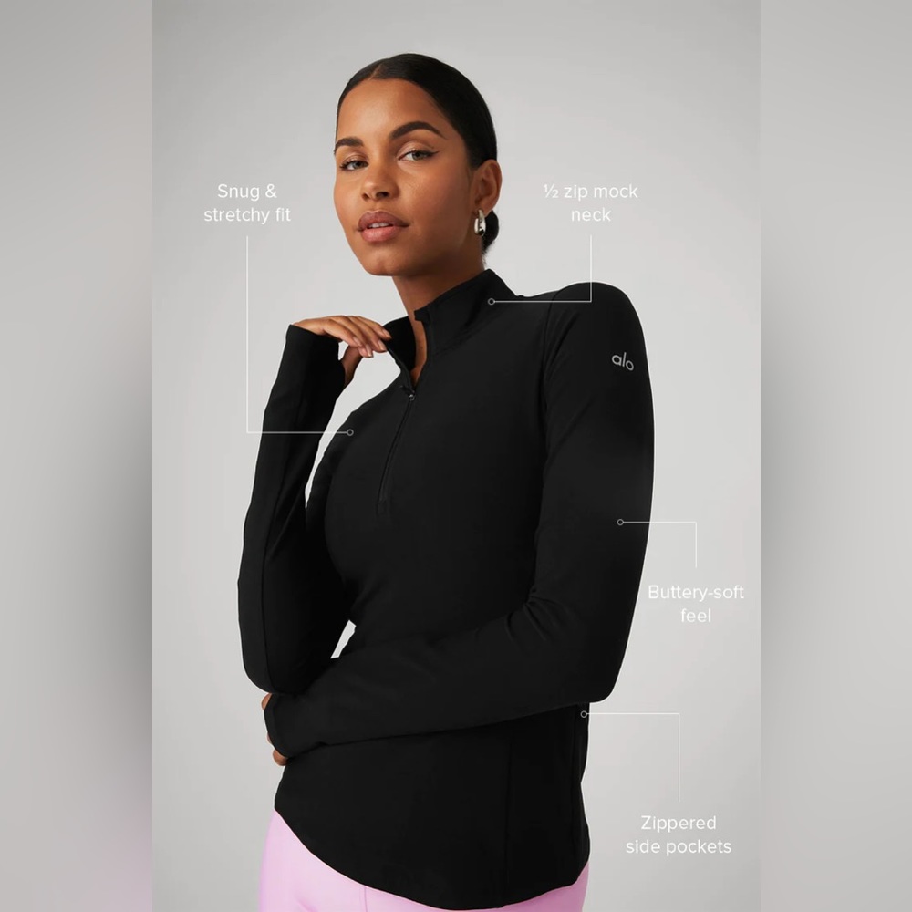 Alo Half Zip Pullover